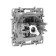 Computer socket RJ45 Legrand Etika, 1st, Anthracite