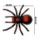 Radio -controlled spider "Tarantula", works from batteries