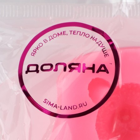 Mold Dolyana "Bear", silicone, 8 × 6.5 cm, pink color-6
