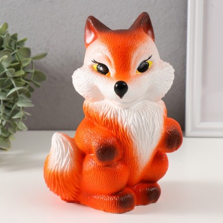 Figure "Fox" height 19 cm, width 12.5 cm, length 11.5 cm-1