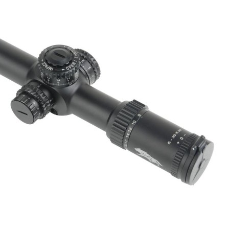 Optical sight Veber Wolf II, 5-30x56 SF IG RF1 with a scalable FFP grid-4