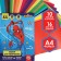 Set "Spider-Man" A4: 10 liters of color unilateral cardboard + 16l color bilateral paper