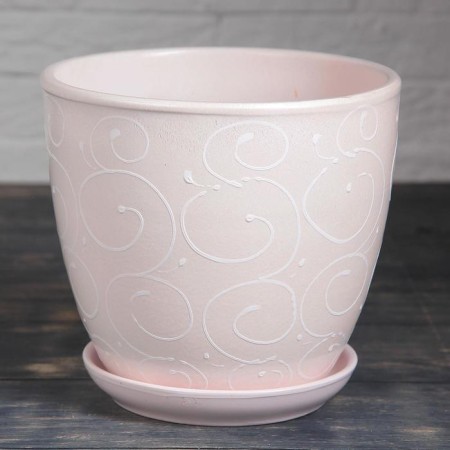 Pot Flower Pearl 2.5l with a stand-1