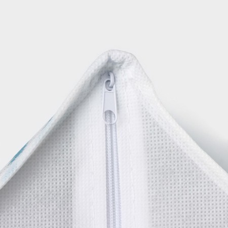 Organizer for storing linen “Laguna”, 4 cells, 29 × 29 × 10 cm, turquoise color-4