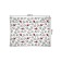 Decorative panel with photo printing "Black and white hearts", horizontal, size 150x200 cm