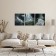 Carty watch Wall Modular, Triptih "Waterfall", smooth move, 3 pcs 48x39 cm
