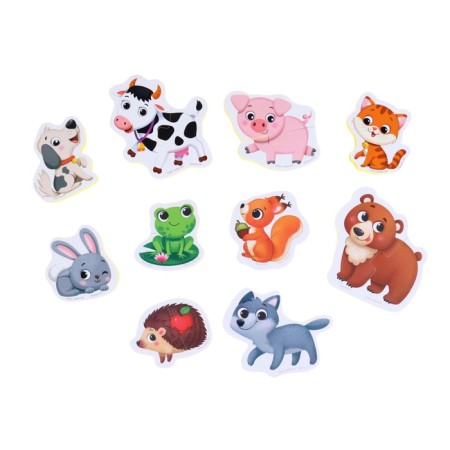 Bath toys soft puzzle in a grid, crumb me-5