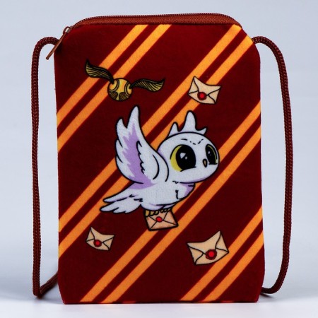 Children's plush bag "Magic owl" flat-1