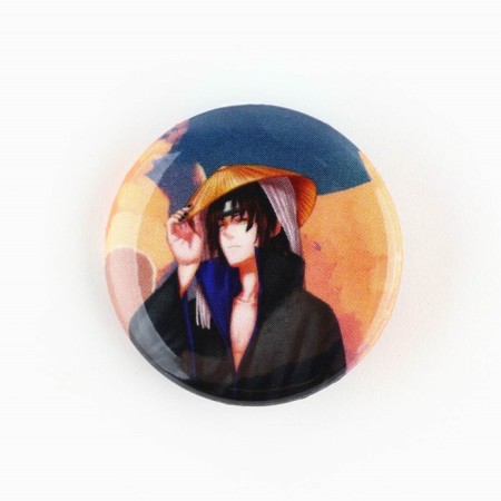 Metal icon, sunset "anime for children", d = 2.5 cm, mix-11