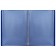 Folder with 10 A4, 500 μm inserts, calligrata, pocket on the spine, blueberry