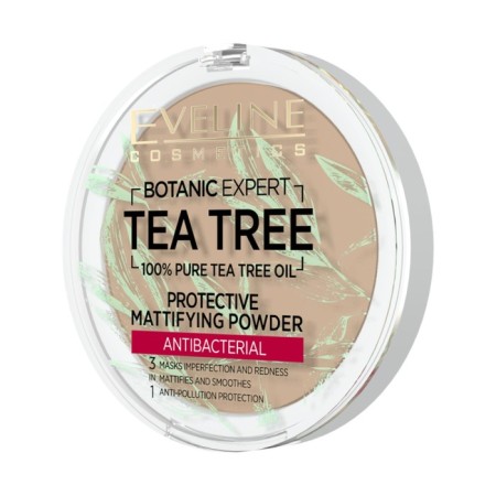Eveline Botanic Expert Facial Powder, matting, 3B1, tone 004 beige, 9 g-1