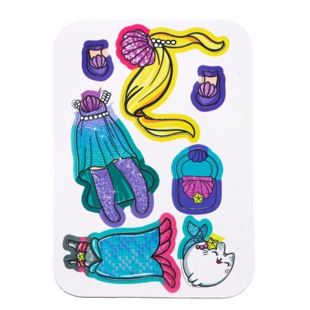 Magnetic game "Fairytale Princess", in a tin box-3