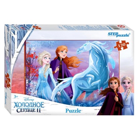 Puzzle "Cold Heart - 2", 120 elements, mix-2