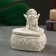 Casket with a lid "Heart with an angel" aged, 10x9cm
