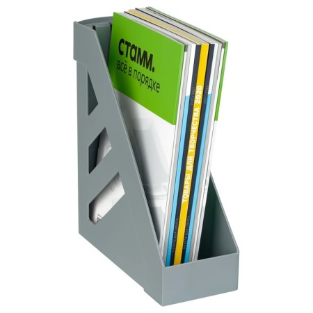 Paper tray Vertical Istanum "Standard", width 100 mm, gray width-4