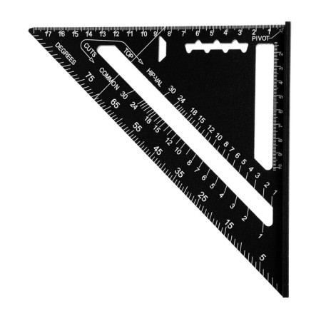 Universal roofing charcoal of tundra, aluminum, with an internal scale, 175 mm-10