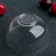 Plastic disposable form for buckshot "Small bowl", 150 ml, d = 8 cm, the color is transparent