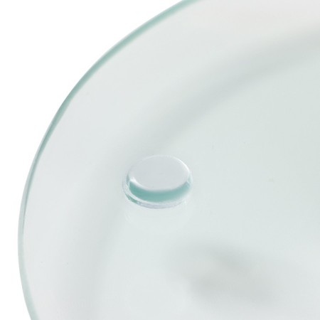 Glass stand for a cake rotating share "Christmas wreath", D = 24 cm-5