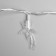 Garland “thread” 5 m with nozzles “comet”, IP20, transparent thread, 20 LED, glow of multi (RG/RB), blinking, 220 V