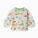 Kit for newborns, white color/cars, height 62 cm