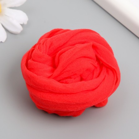 Kapron for flowers single -color "peach" 50 cm-1