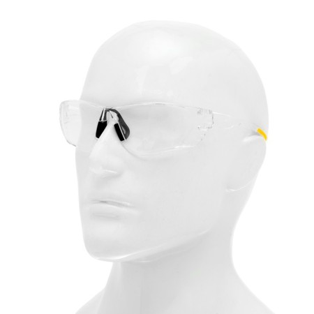 Protective open glasses Denzel 89198, polycarbonate, transparent lens-1