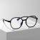 Ready glasses GA0333 (color: C1 black; diopter: +3.5; tint: no)