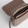 Women's bag Textura, messenger, small size, brown color