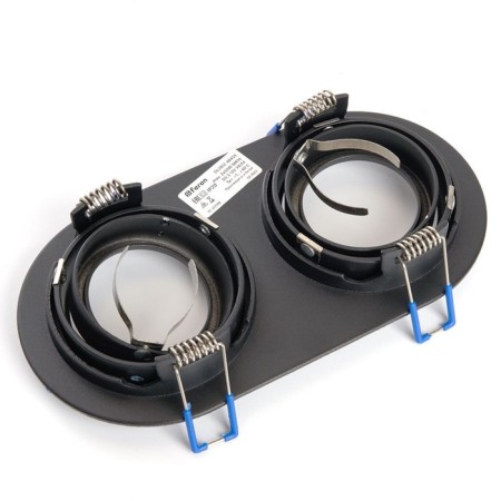 Introductive Lamp Feron DL2812, IP20, G5.3, 50 W, 175x92x25 mm, Black color black-1