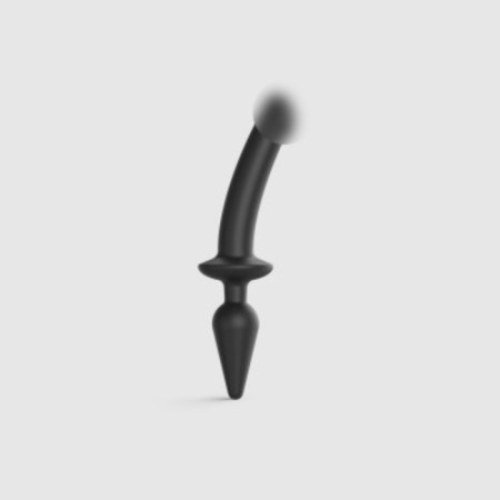 STRAP-on-me Switch Plug-in Semi-Realistic Black Fallomitator Black