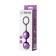 Toyfa A-Toys vaginal balls, abs plastic, purple color, d = 3.1 cm