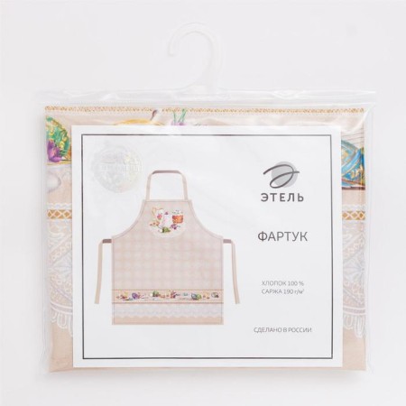 Apron Ethel "Easter Easter cakes" 60x70 cm, 100% hl, sarzha 190 g/m2-5