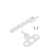 Opening limiter, white