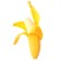 Antistress toy "Banana", with paste, in showbox