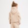Hudy Children's Minaku: Basic Line Kids Beige Color, Height 104