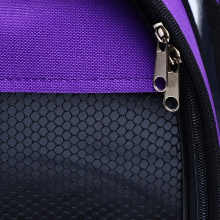 Bag-carrier with a window "Panoramic", 40 x 25 x 27 cm, purple-4
