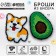 Beadwork. Brooch "Corgi and Avocado", a set for creativity