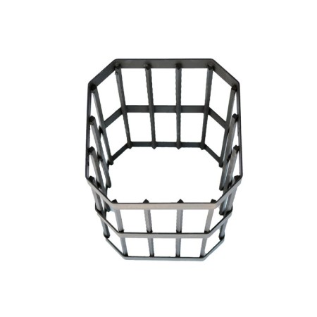 Forged grid, h = 70 cm, 31 × 31 cm, for "Siberia" furnaces-4