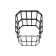Forged grid, h = 70 cm, 31 × 31 cm, for "Siberia" furnaces
