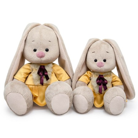 Soft toy "Bunny mi in a golden dress", 23 cm-3