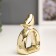 Souvenir ceramic holder for napkins "thoroughbred" copper 7.5x5.8x2.2 cm