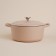 Cast iron pan with enamel coating SL Home, D = 24.5 cm, h = 11 cm, pink color