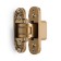 Loop of Lockland hidden installation, 30x110 mm, with 3D regulation, color matte gold