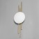 Bra "Nova" LED 3000K-6000K gold 52x16.5x16.5cm