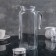 Glass Glass Kosem, 1 l, with a white lid