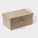 The storage box "Points", 45 × 30 × 20 cm, beige color