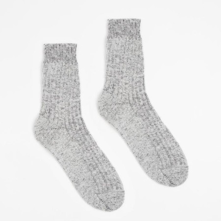 Male woolen socks "Rubchik", gray color, size 29