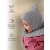 Hat-hat Children's Winter Pure Love Angle, size 46-48, color gray