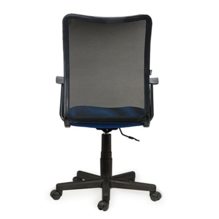 The operator’s chair Brabix Spring MG-307, with armrests, combined blue/black-4