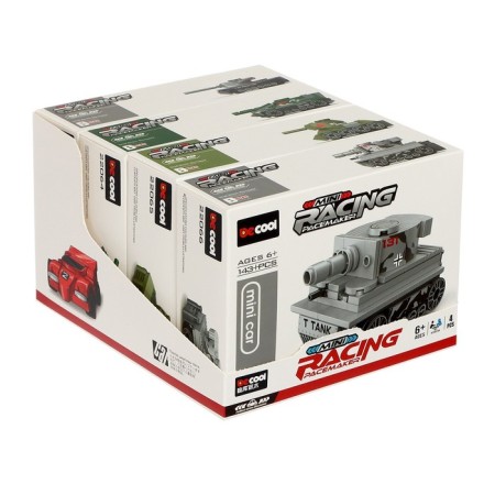 Designer Army "tanks", 4 types, mix-10